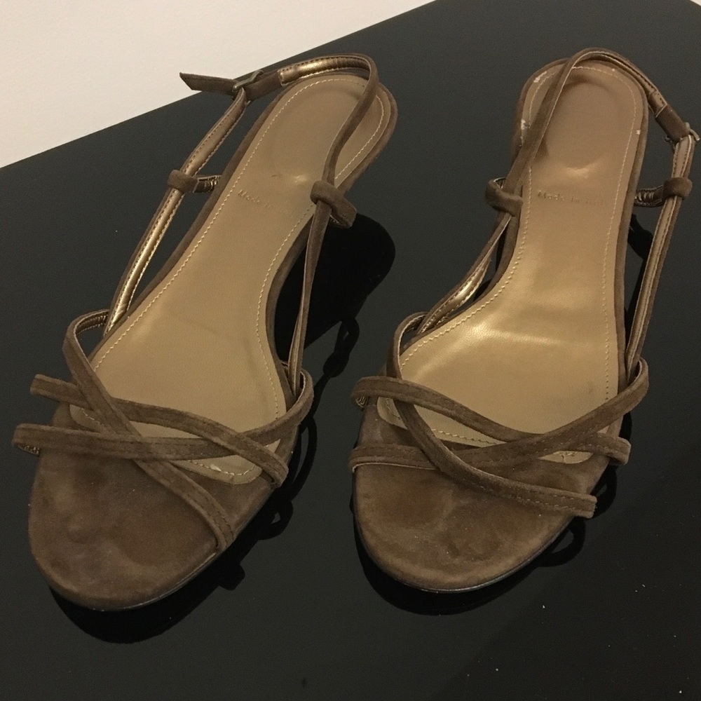 Jcrew Strappy Kitten Heel Shoe
